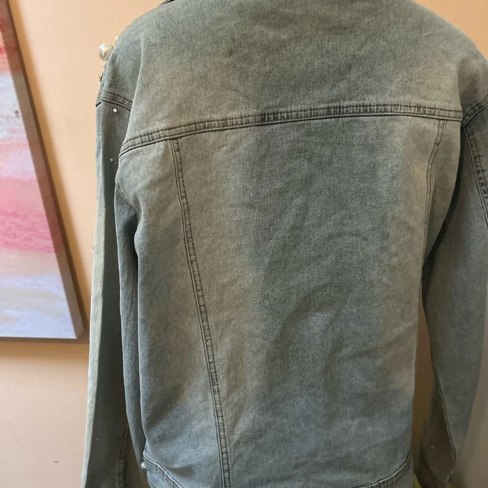 Embellished Denim Jacket - Picture 4 of 5